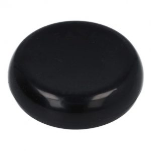 Speldenmagneet rond Zwart