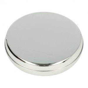 Speldenmagneet rond Zilver