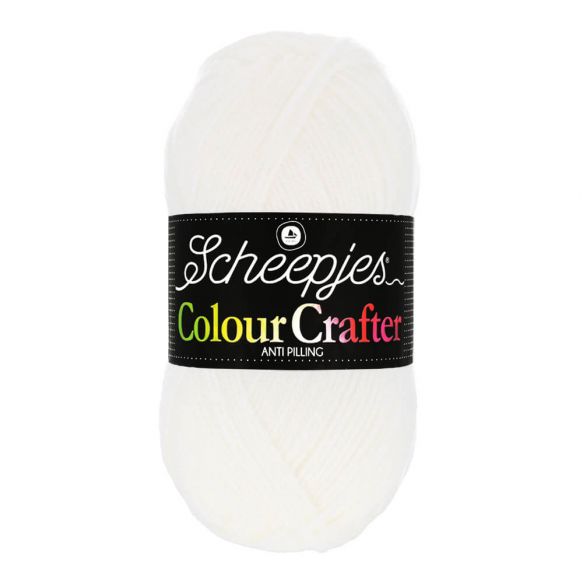 Scheepjes Colour Crafter Kleurcode 1001 Weert ( Wit)