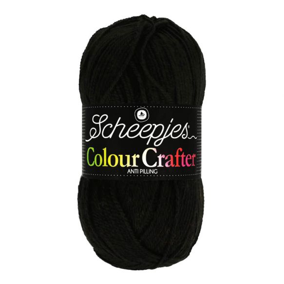 Scheepjes Colour Crafter Kleurcode 1002 Ede (Zwart )