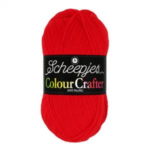 Scheepjes Colour Crafter Kleurcode 1010 Amsterdam ( Rood )