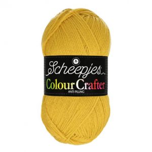 Scheepjes Colour Crafter Kleurcode 1823 COEVORDEN ( Geel )